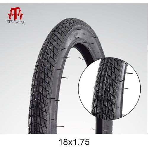 ZTZ Bicycle tire 12/14/16/18/20/22/24/26 inch,Tubeless Folding Tire, eplacement Bike Tire, Multiple Bike Styles, Black