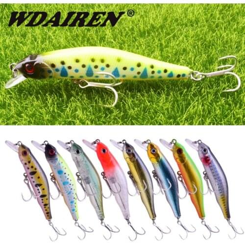 1Pcs Minnow Fishing Hard Lure Wobbler Magnetic balance system Fishing Lures 92mm 8.5g Crankbait Artificial bait Carp Bass Isca