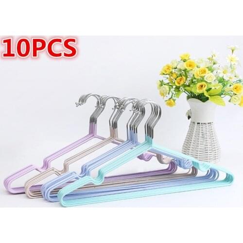 10 Pcs Children Adult Baby Hangers Clothes Hangers for Clothes Drying Rack Shirt Hook Hangers Coat Hanger Clothes Rack XNC