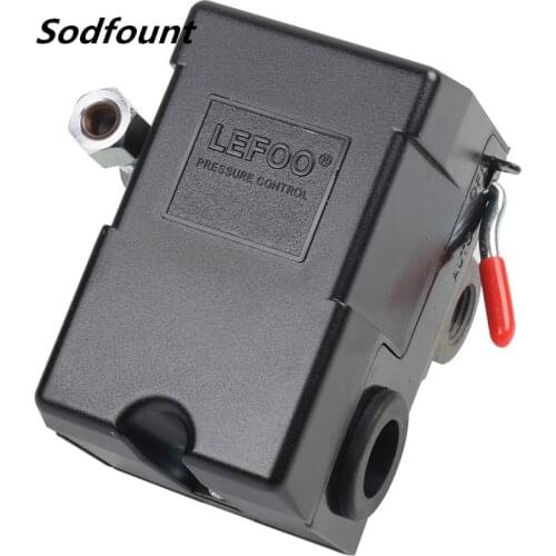 15A 220V 0.4-1.25MPA 4-12KG Pressure switch, air compressor accessories, air pump, air pressure switch, pressure controller