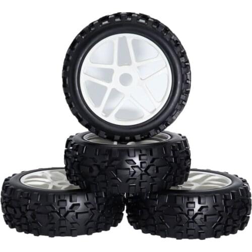 4PCS 1/8 RC Banner Wilderness Buggy Truck Off-Road Tyre/tires And wheels for 1/8 RC car parts Buggy KYOSHO HPI LOSI HSP