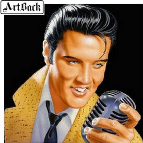 5d diy diamond painting Elvis Presley full square drill 3d diamond mosaic diamond embroidery home decoration