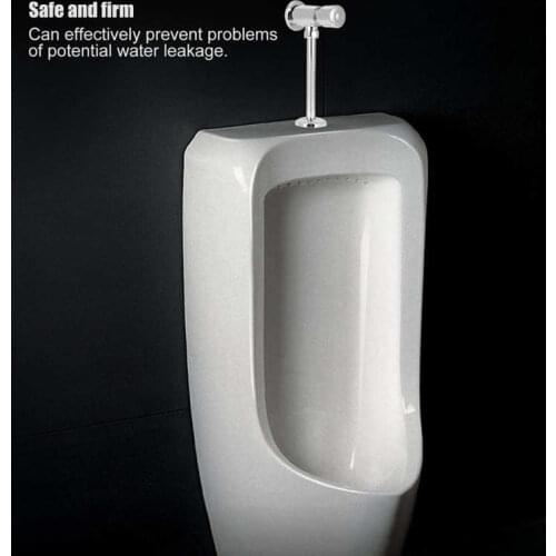 Multifunction Hand Pressing Type Urinal Flush Valve Copper Toilet Cleaning Control Device Office Home Bathroom Acessories