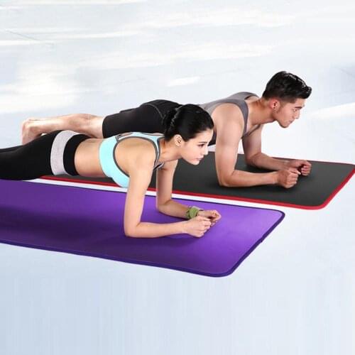 Hemming non-slip thickening gym beginner fitness exercise Pilates yoga mat thickening exercise mat carpet yoga mat