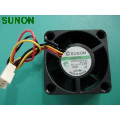 Original For Sunon KDE1204PKV3 4020 40X40X20 DC 12V 0.40W server inverter cooling fan
