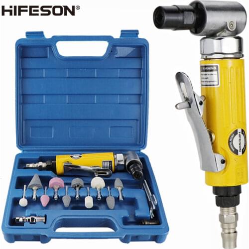HIFESON Pneumatic Die Grinder Air Die Grinder Grinding Mill Engraving Tool Polishing Machine for Pneumatic Tools