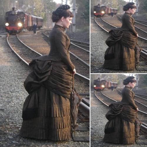 On sale SC-1200 Victorian Gothic/Civil War Southern Belle Ball Gown Dress Halloween Theater Edwardian dresses Sz US 6-26 XS-6XL