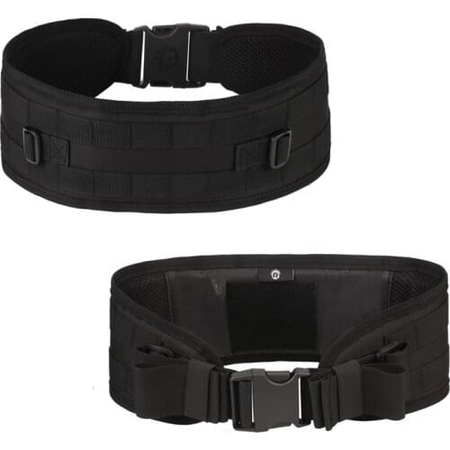 Tactical Combat Belt Adjustable Training Nylon Cummerbunds Wargame Equipment Universal Hunting Accessories