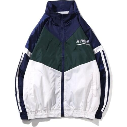 Thintenda Men's Windbreakers