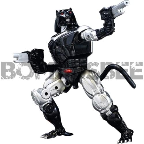 【In Stock】TransArt BWM-04 Covert Black Agent Beast War Ravage Robot Toy Children Boys Gift PVC Action Figure Transformation