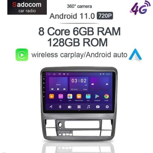 360 Panoramic Camera 6G+128G Android 10.0 Car DVD Player GPS MAP WIFI Bluetooth 5.0 RDS Radio For Toyota Alphard 2004-2008 2009