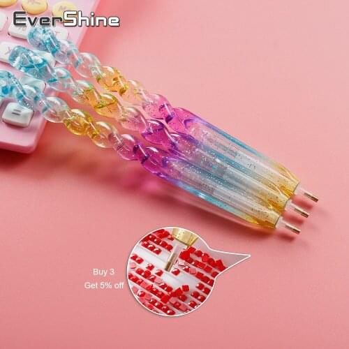 EverShine Diamond Painting Accessories Pen 5D DIY Diamond Embroidery Point Drill Pen Tool Handmade Hobby Art Easy to Operate