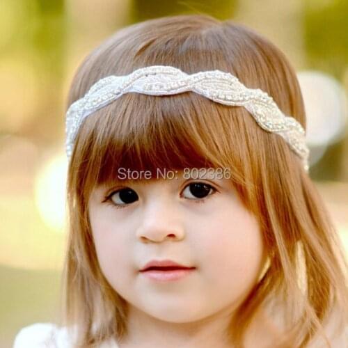 Free Shipping Flower Girl Headband,Kids Hair Accessories