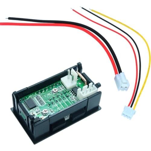 Digital Voltmeter Ammeter DC100V 10A Panel Amp Volt Voltage Current Meter Tester 62KC