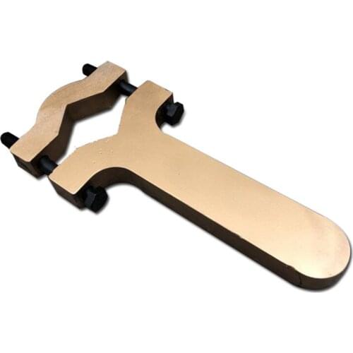 Digger special use luxury gold color oil seal professional spanner hydro-cylinder big nut pulling tool NO.C0171