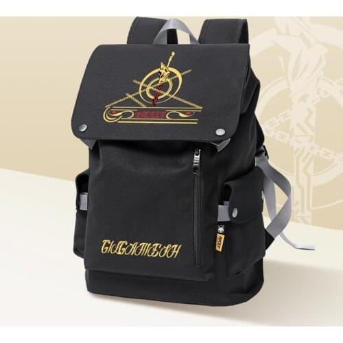 Fate/Grand Order Gilgamesh Travel Laptop Bag Backpack Shoulders Bag Casual Fashion Student Knapsack Schoolbag Cosplay