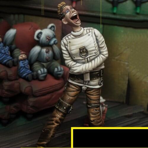 Resin Figure 1/35 modern man stand Model Unassambled Unpainted Figure Building Kit