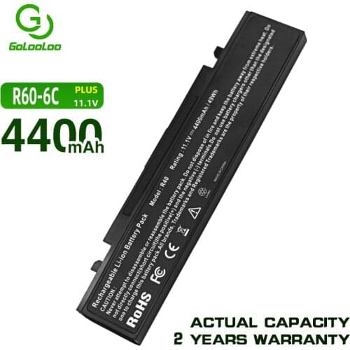 4400MaH Battery for Samsung AA-PB4NC6B R60 R39 aa-pb2nc6b R410 R45 R458 R460 R509 P560 P60 Q210 R510 P210 P460 P50