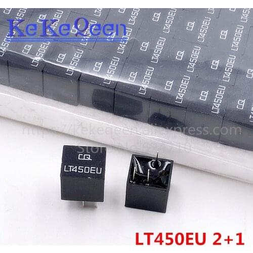 10PCS/LOT LT450EU LT 450EU LT450E LT450 450E 1+2 5Pin 450KHz ceramic filter For communication Signal relay NEW Original
