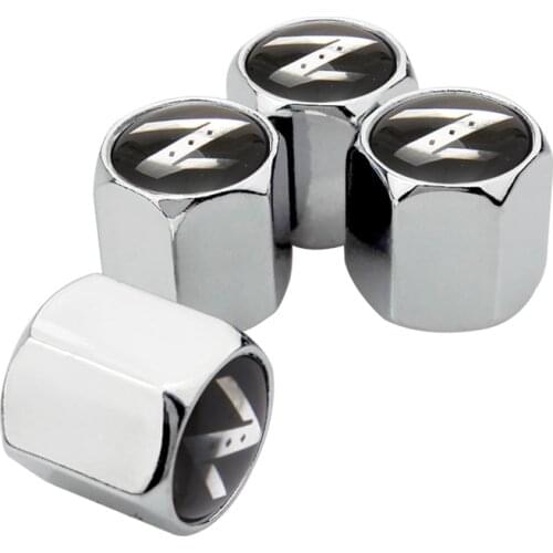 Valve Stem Caps For Nissan Z 350Z 370Z Pathfinder Leaf Murano Tiida Almera Sunny Bluebird Automobiles Accessories Wheels Tire