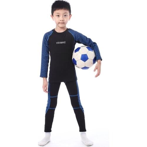 Winter Thermal Underwear Set Children Plus Velvet Warm Thermo Cycling Underwear Kids Long Johns Boys Girl Fitness Skinsuit