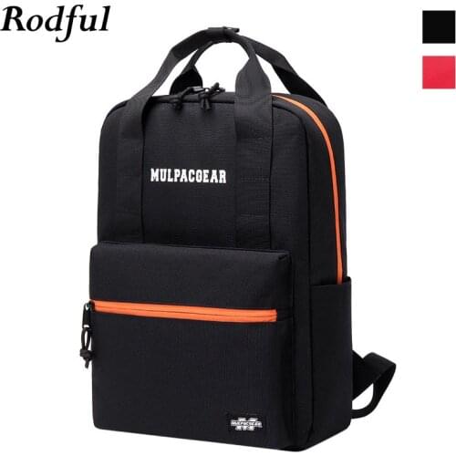 Black Red A4 Fashionable Fabric Backpack Feminina Youth Teenage Backpack School Bag for Women Teenager Girls 2021 Back Pack Lady