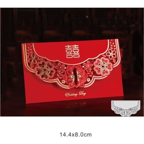 P15D Festive Cover Metal Cutting Dies Stencil Scrapbooking DIY Album Stamp Paper Card Embossing Decoration