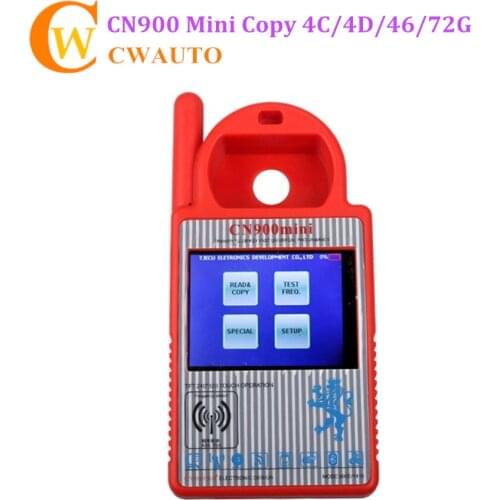 CN900 Mini 4C 4D 46 48 72G Chip Key Copier Transponder Key Programmer Update Online with Multilanguages