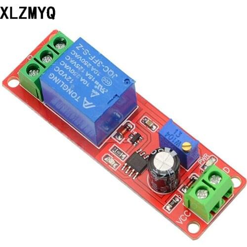 NE555 DK555 Timer Switch Car Relays Adjustable Disconnect Module Time delay relay Module DC 12V Delay relay shield 0~10S