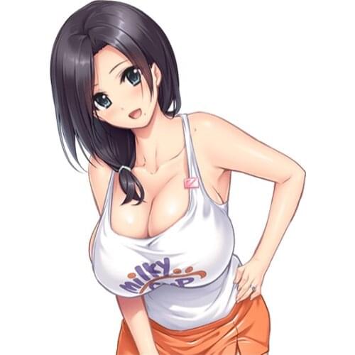 RuleMylife Sexy Anime Girl car stickers decal anime cute car accessories decoration pegatinas para coche