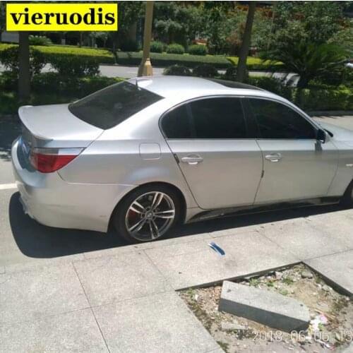 For BMW 5 E60 Spoiler High Quality ABS Car Rear Wing Spoiler For BMW E60 M5 520 525 528 535 Spoiler 2004-2010