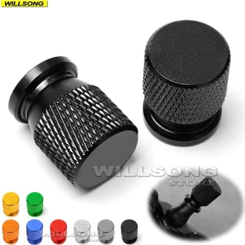 Universal Wheel Tire Tyre Valve Air Port Stem Cover Cap For KAWASAKI YAMAHA HONDA SUZUKI DUCATI BMW Motorcycle Accessories