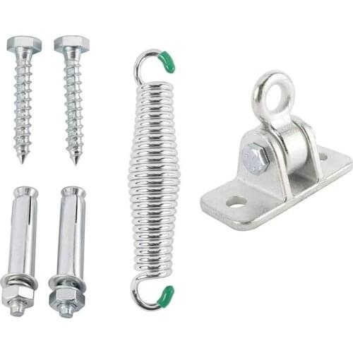 Porch Swing Hanging Kit with Heavy Duty Cast Iron Mounts and Bolts Perfect for Hanging Chairs Hammock Chairs Porch Swing