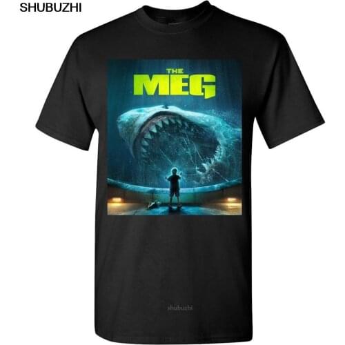 Megalodon Shark The Meg Funny T-Shirt M 23XXL Cool Casual pride t shirt men New Fashion tshirt Loose Size top sbz8414