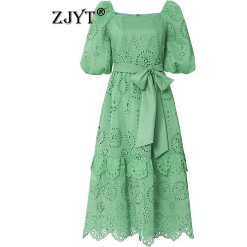 Пышные летние платья ZJYT China At AliExpress