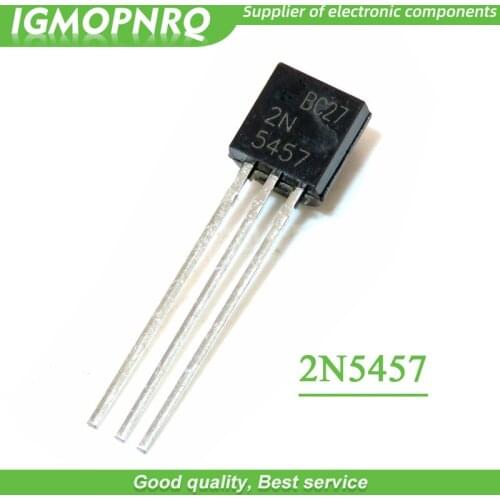10pcs 2N5457 5457 TO-92 JFET N-Channel Transistor General Purpose new original