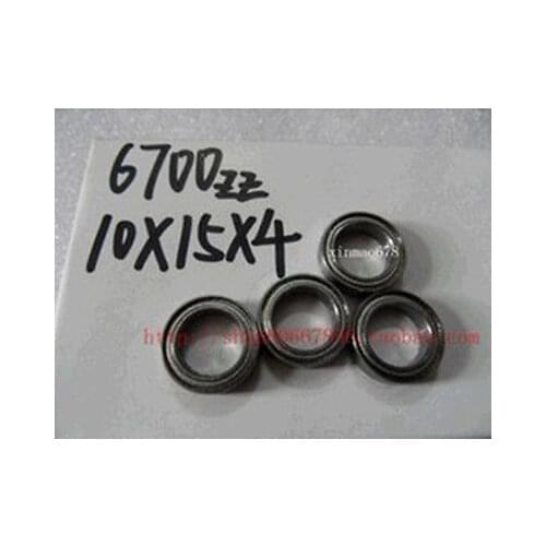 10pcs 6700ZZ 2Z Miniature Bearings Mini bearing 10X15X4 10*15*4 mm 6700ZZ 2Z