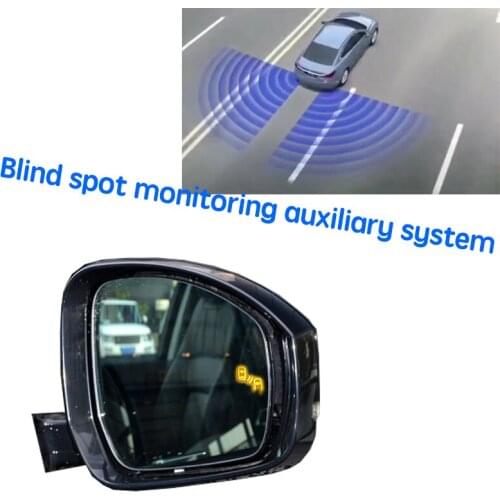 Car BSD BSM BSA Blind Area Spot Warning Drive Mirror Rear Radar Detection System For Range For Rover RR L405 2012~2020