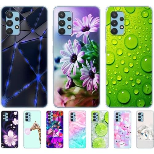 For Samsung Galaxy A32 A52 A72 Case Phone back Cover For Samsung A32 A52 A72 4G 5G 2021 silicon coque funda bumper
