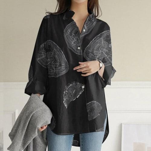 Женские рубашки оверсайз KLV China At AliExpress