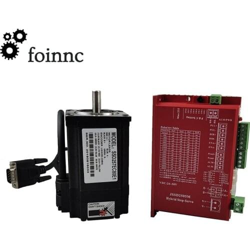 New original 1 Set Red Nema23 2.2NM Closed-Loop stepper motor Kit JSSD2505M + SSD257EC80E1