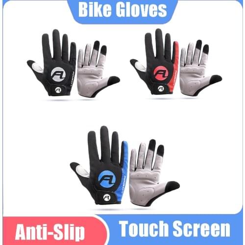 Anti Slip Shock Breathable Full Finger Gloves Men Women Half Finger Gloves Breathable Outdoor Bicycle Cycling Running Gloves