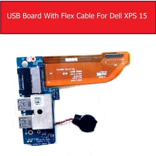 USB BOARD With Cable For DELL XPS 15 XPS15 9530 M3800 Power Charger Board For LF-9941P VAUBO LS-9941P 007DF4 07DF4 Repair