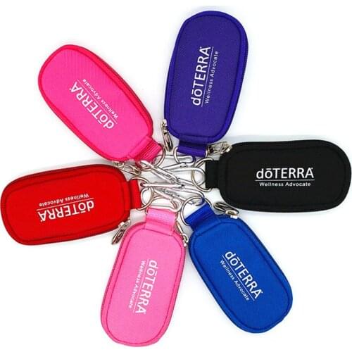 New 10 Bottles Essential Oil Storage Bag Carrying Portable Travel Holder Case 2ml Pouch Organizer Rangement Zipper Bag