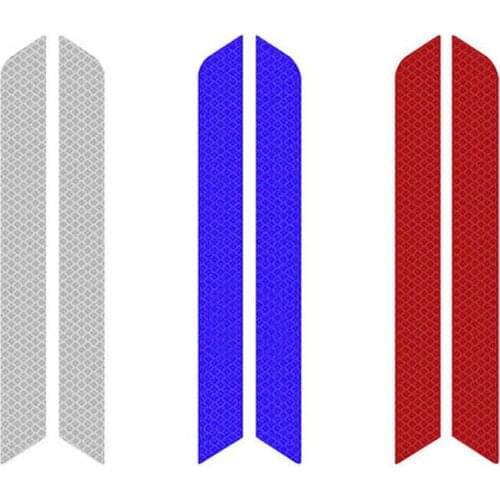 Nano Car Reflective Sticker Warning Strip Tape Traceless Protective Car Sticker Warn on Car Body Trunk Exterior Auto Accessories