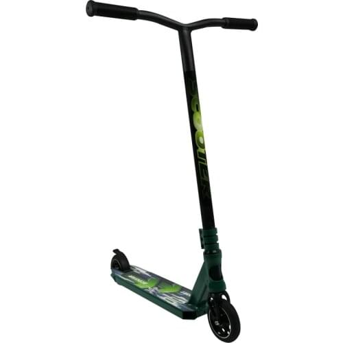 Stunt scooter, competitive scooter, 110mm aluminum core rubber wheel, widened double floor, fast sliding, fashionable new style