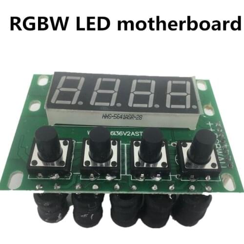 RGBW DC 12-36V LED motherboard, 54X3W / 18X12W / 24X12W LED PAR motherboard, 4 / 8CH professional stage light accessor