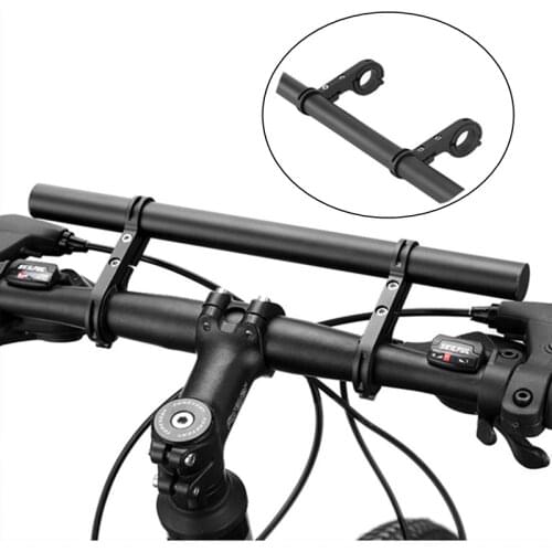 20/30CM Bike Handlebar Extender Bicycle Bracket Extension Bracket Extender Holder Bike Headlight Mount Bar Cycling Accessories