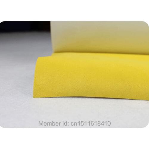 CDF-04 Yellow color Sublimation Heat Transfer Flocked Vinyl Supplier For T-shirt