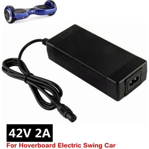 42V 2A Universal Battery Charger for Hoverboard Smart Balance Wheel 36v electric power scooter Adapter Charger EU/US/AU/UK Plug